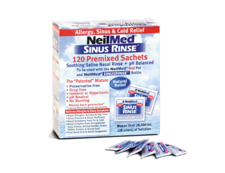 NeilMed Sinus Rinse Refill 120 Sachets, Allergies & Sinus